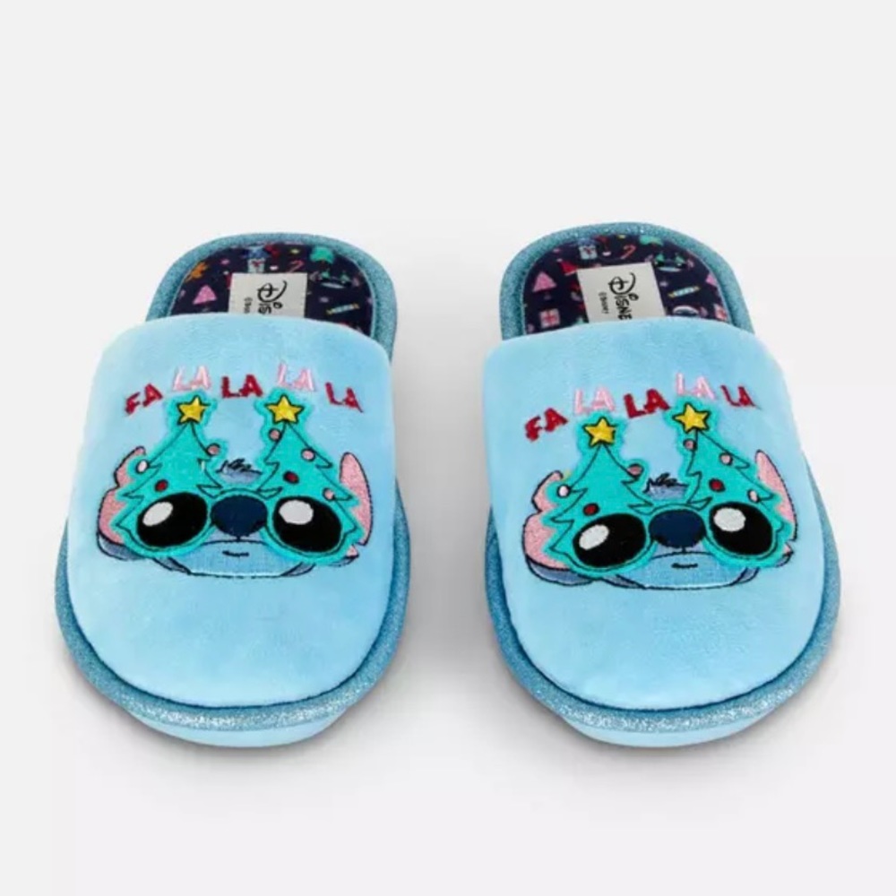 Disney Lilo & Stitch Bedroom Christmas Slippers Women’s